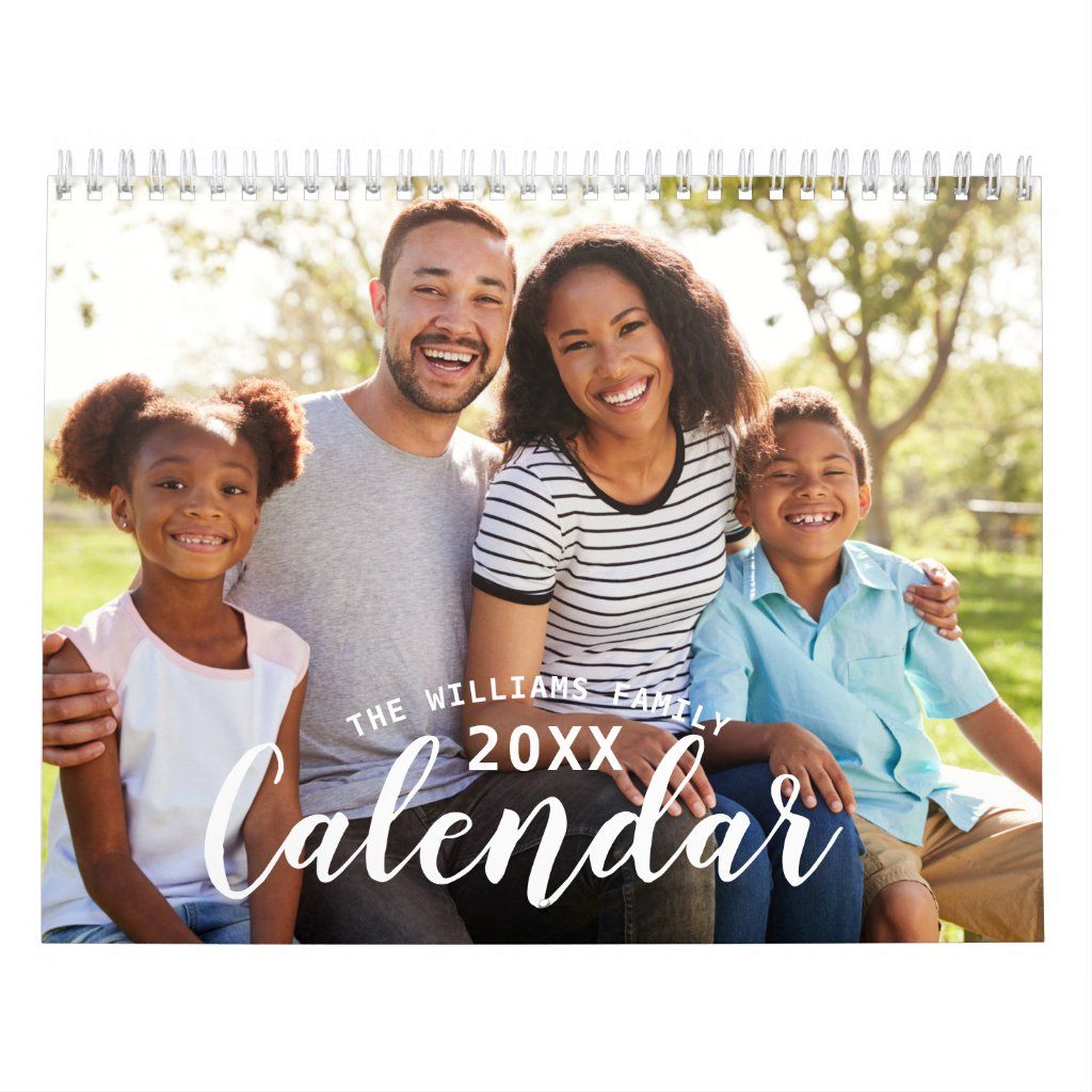 Custom Photo Calendar christmas pinterest