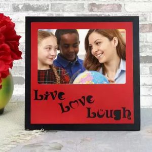 Personalised Live Love Laugh Photo Frame