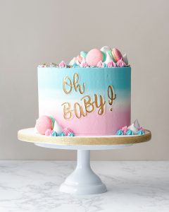 Cake for baby shower