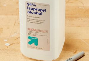 Rubbing alcohol or isopropyl 