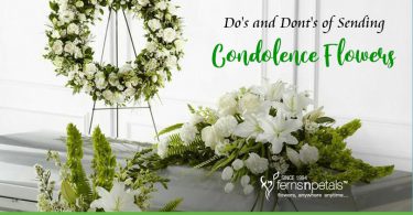 Sending Condolence Flowers