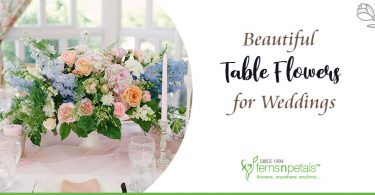 Beautiful Table Flower Arrangements for Weddings