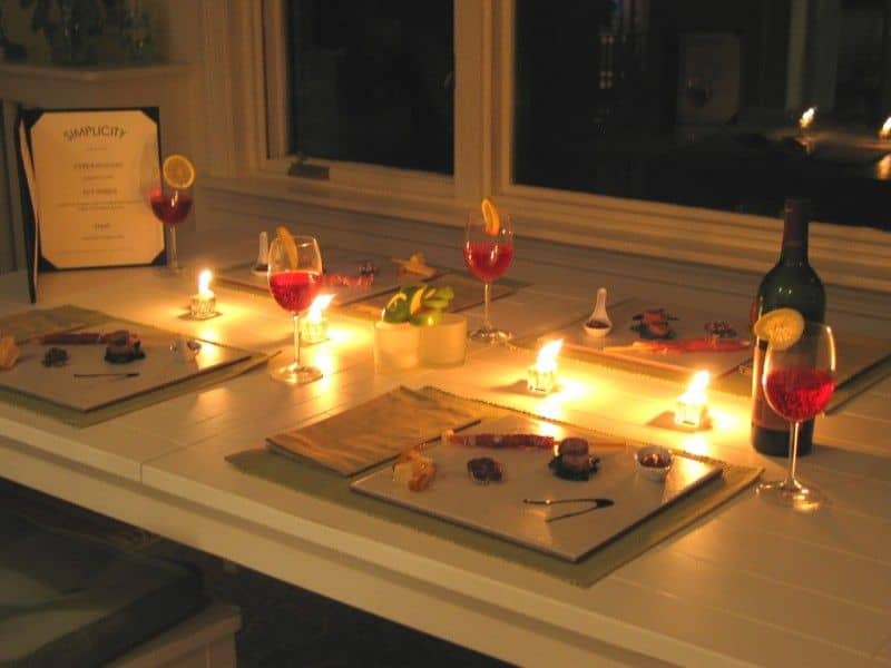 Candle-light-dinner