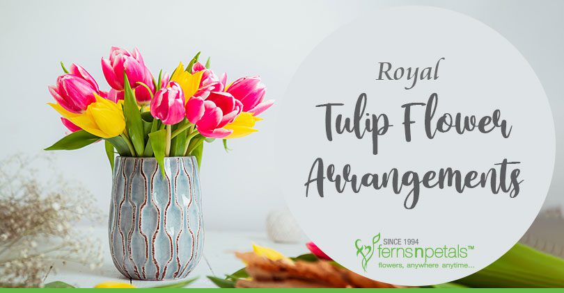 tulips arrangements