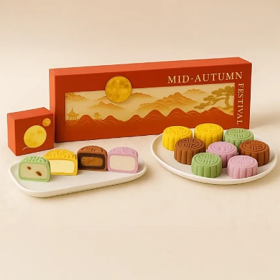 snowskin mooncake cookies