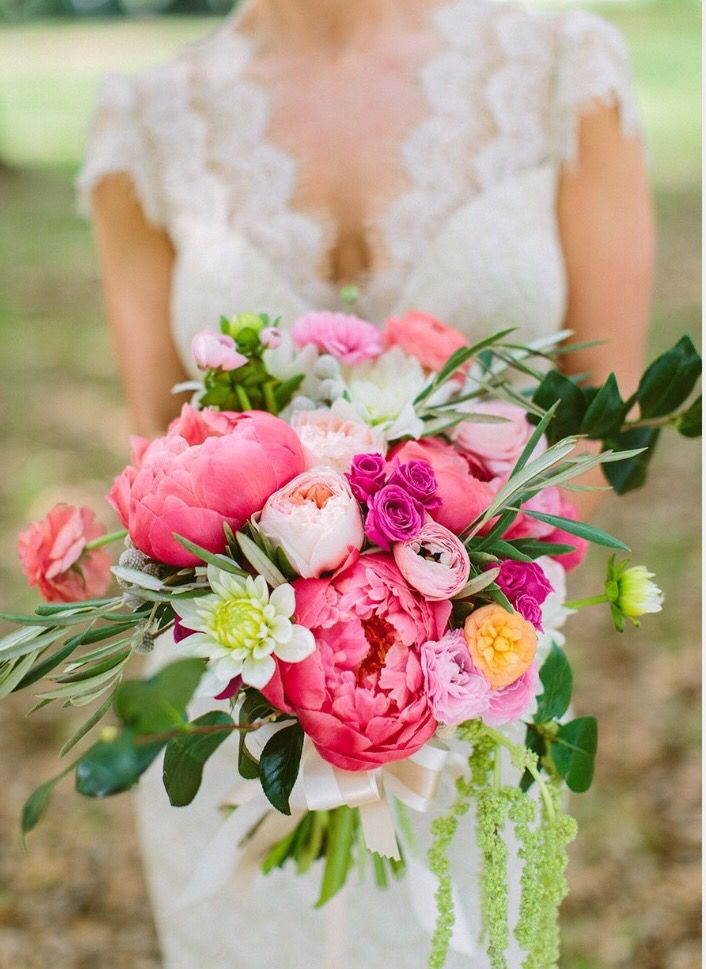 Libra bridal bouquet
