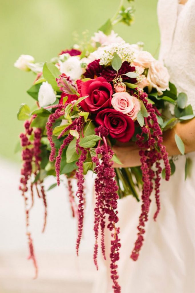 scorpio bridal bouquet