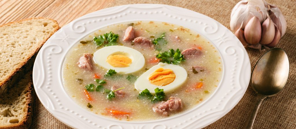 Polish Żurek aka Ryemeal Soup