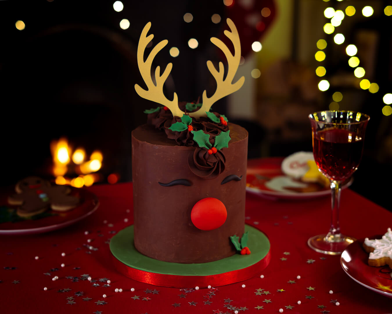5 Best Christmas Cakes to Spread Festive Cheer- Christmas Reindeer Cake