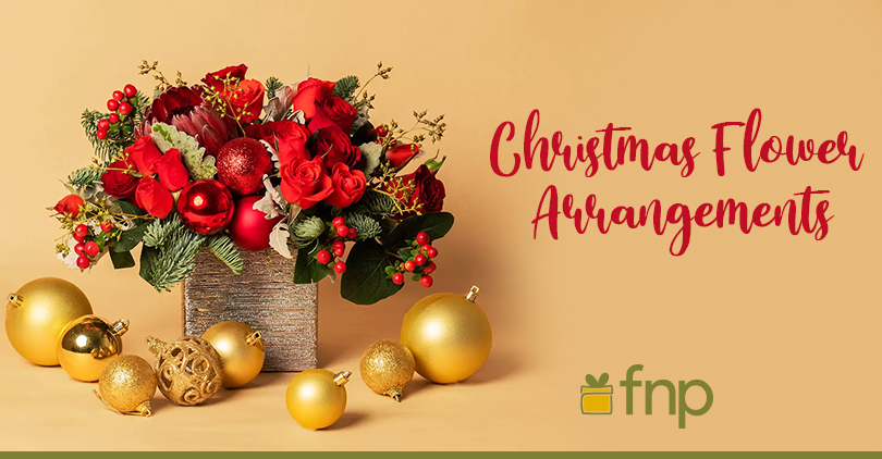 10 Mesmerising Christmas Flower Arrangements - FNP Singapore