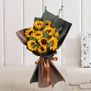sunflowers bouquet image