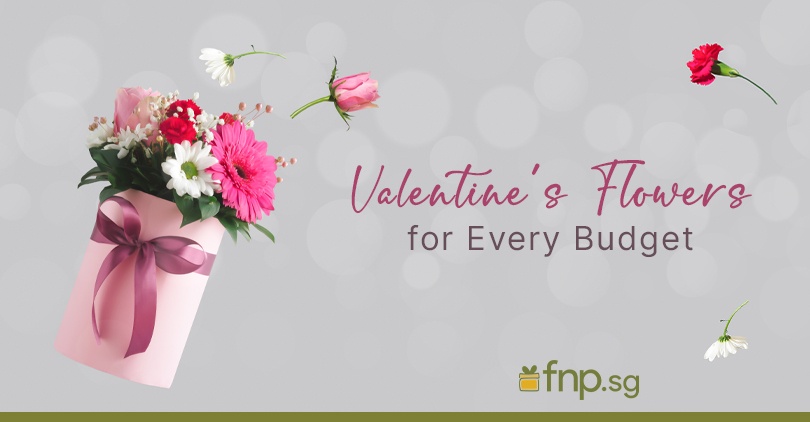 valentine flowers for every budget image