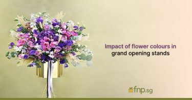 Impact of Flower Colors in Grand Opening Stands