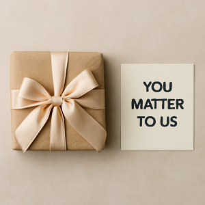 You matter to us gift image