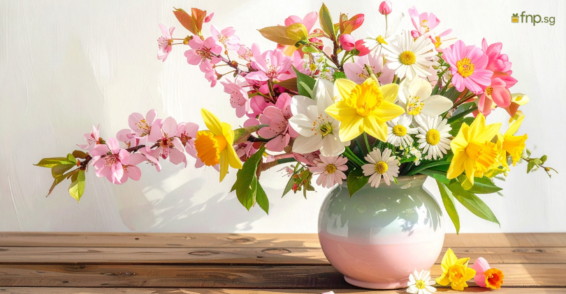 Spring Flower Simpl How to Style Spring Flowers at Home: Easy Decor Tips for Singapore - Fnp.sg